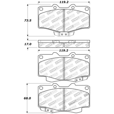 Stoptech auto part