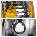 SPYDER headlights close-up