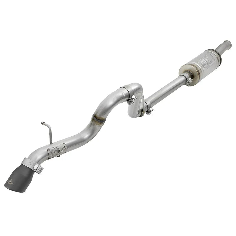 aFe black axle-back exhaust