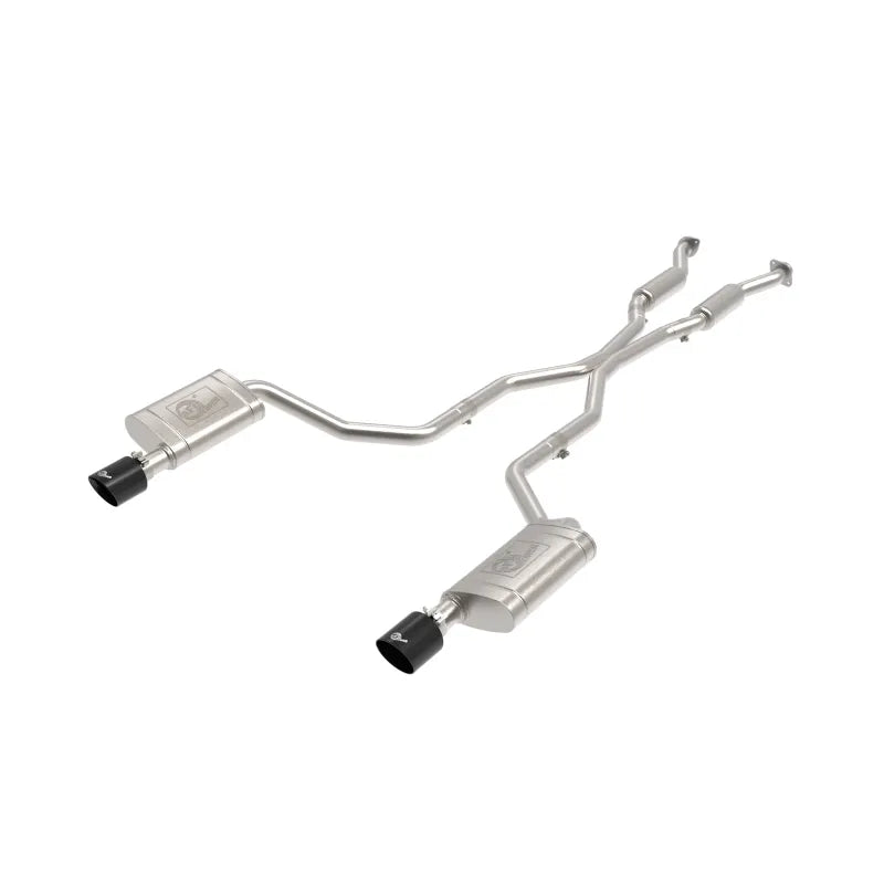 aFe black cat-back exhaust