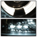 SPYDER headlights close-up