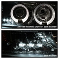 SPYDER headlights installed view