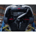 aFe cat-back exhaust close-up