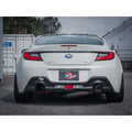 aFe cat-back exhaust installed view