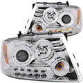 ANZO headlights detail