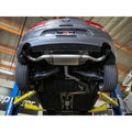 aFe axle-back exhaust detail