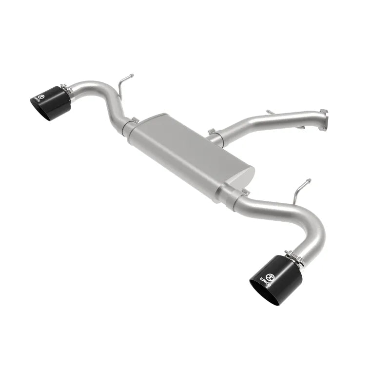 aFe black axle-back exhaust