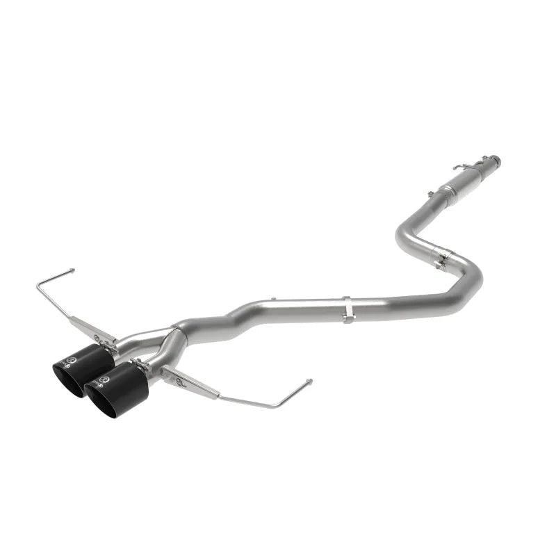aFe black cat-back exhaust