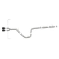 aFe cat-back exhaust close-up