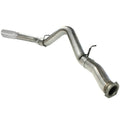 aFe exhaust installed view