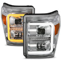 ANZO headlights close-up