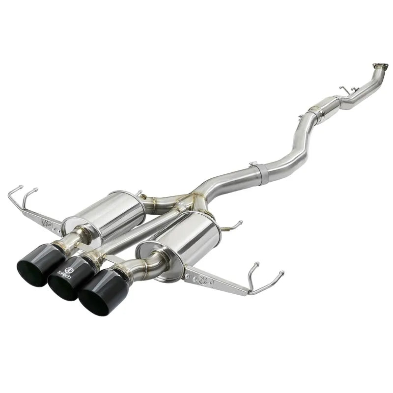 aFe black cat-back exhaust