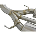 aFe cat-back exhaust detail