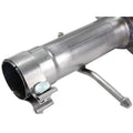 aFe cat-back exhaust detail