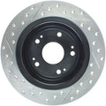 Stoptech auto part installed view