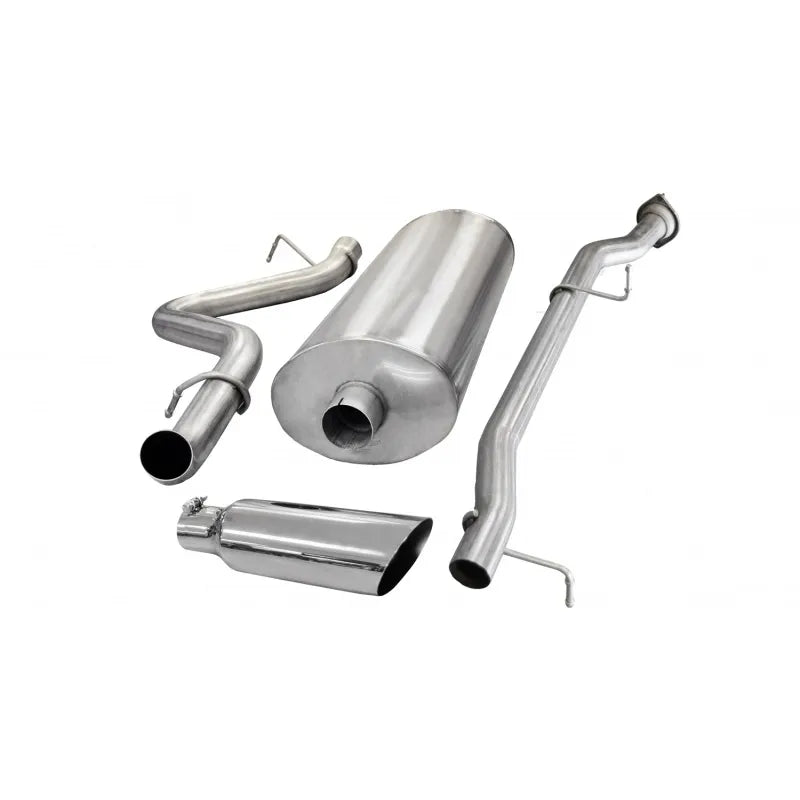 CORSA Performance silver cat-back exhaust
