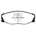 EBC auto part installed view