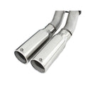 aFe cat-back exhaust close-up