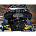 aFe axle-back exhaust detail