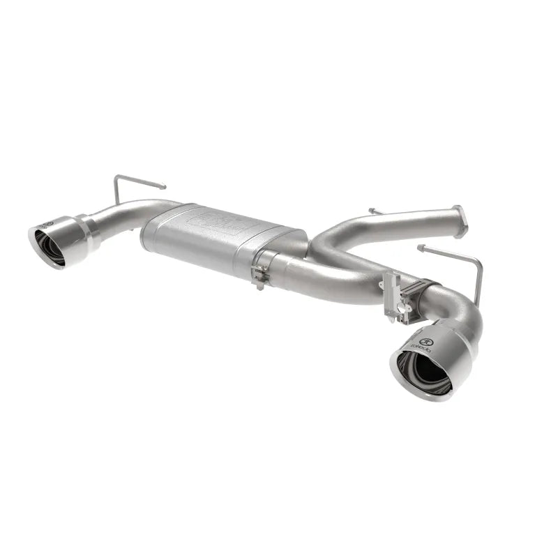 aFe polished axle-back exhaust