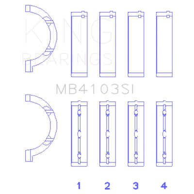 King Engine Bearings auto part