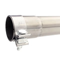 aFe cat-back exhaust installed view