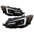SPYDER black headlights