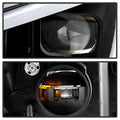 SPYDER headlights close-up