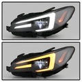 SPYDER headlights close-up