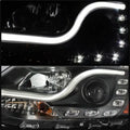 SPYDER headlights close-up