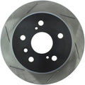 Stoptech auto part close-up