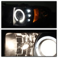 SPYDER headlights installed view