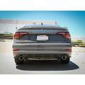 aFe cat-back exhaust installed view