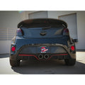 aFe cat-back exhaust close-up