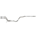 aFe cat-back exhaust detail