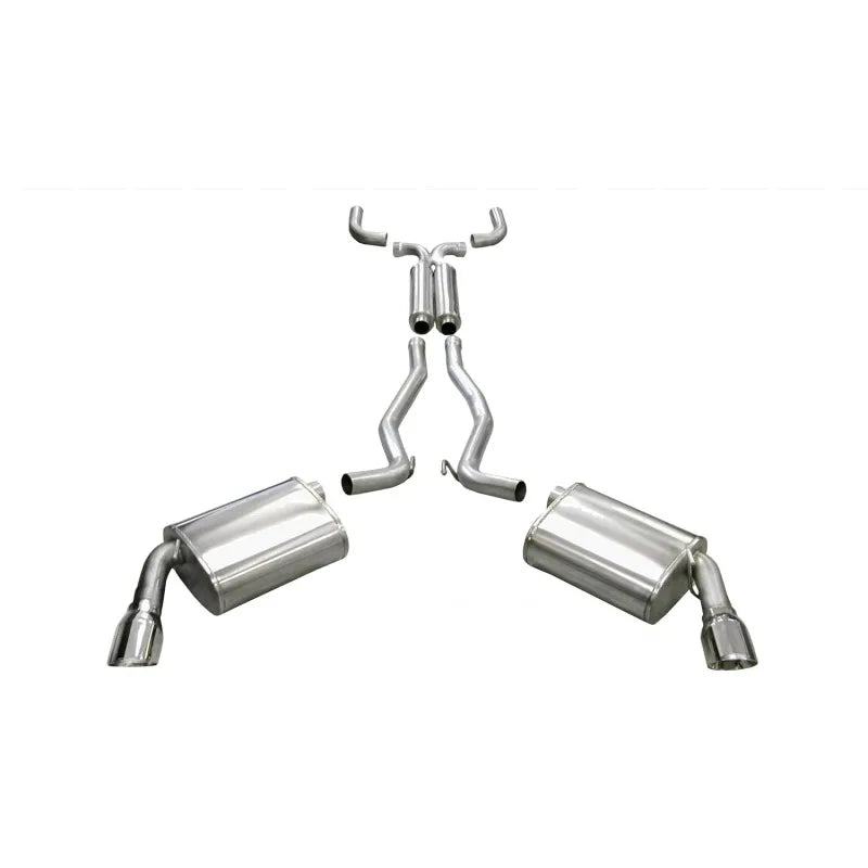 CORSA Performance polished cat-back exhaust