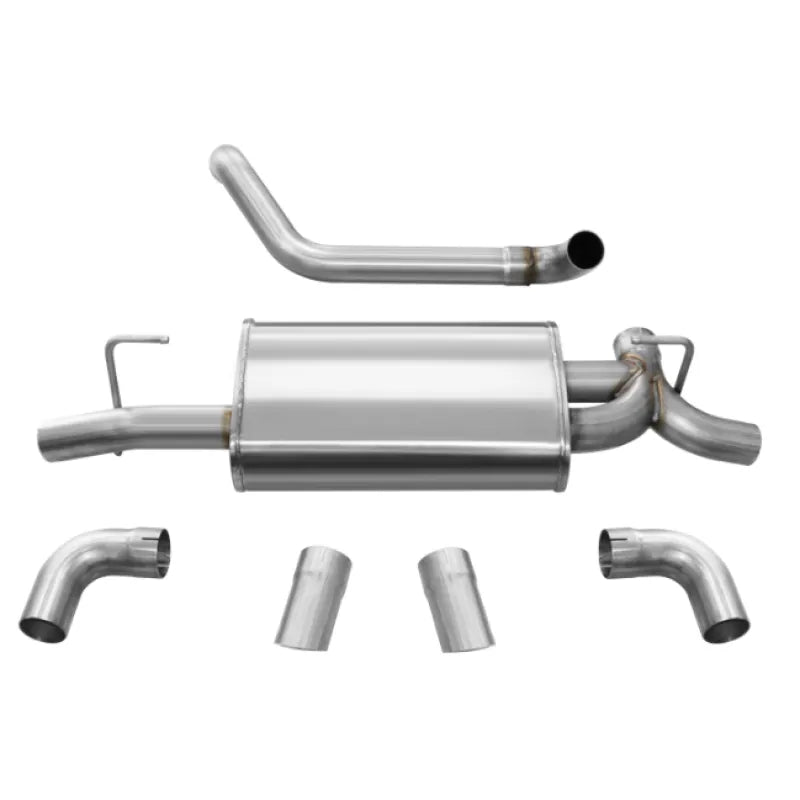 CORSA Performance polished axle-back exhaust
