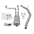 aFe cat-back exhaust close-up
