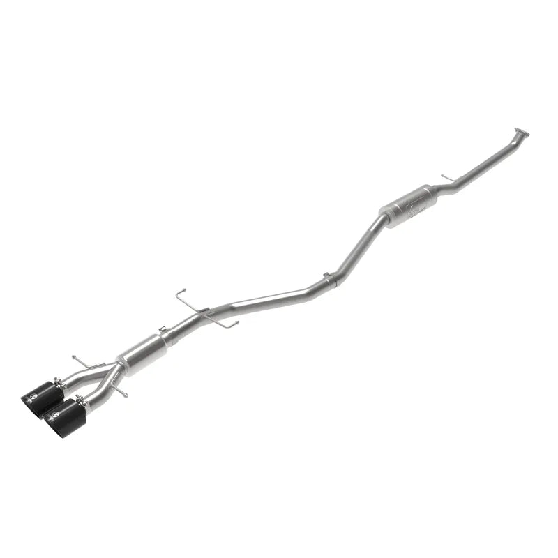 aFe black cat-back exhaust