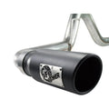 aFe cat-back exhaust close-up