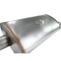 aFe cat-back exhaust installed view