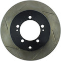 Stoptech auto part close-up