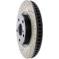 Stoptech auto part close-up