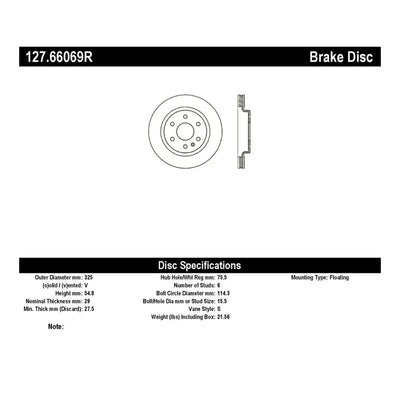 Stoptech auto part