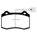 EBC auto part close-up