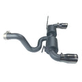 Injen axle-back exhaust close-up