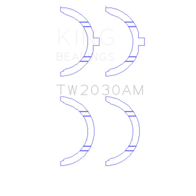King Engine Bearings auto part