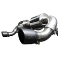 Injen axle-back exhaust detail