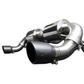 Injen axle-back exhaust close-up