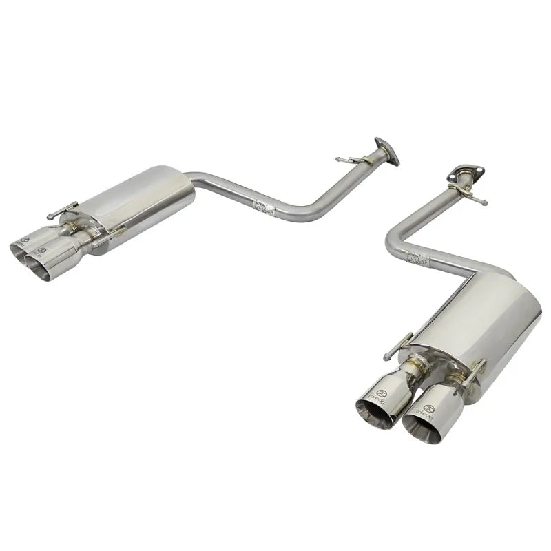 aFe polished axle-back exhaust